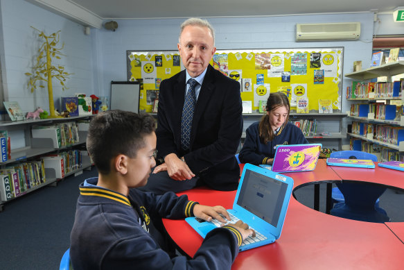 Primary school principal Philip Cachia said students have had to relearn how to play together.