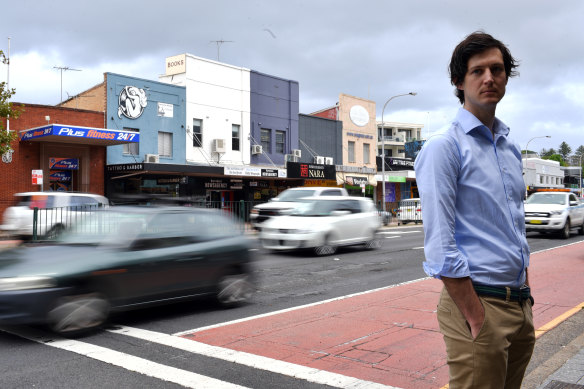 Rory Amon at Narrabeen in 2021. He was a Northern Beaches councillor before entering NSW parliament.