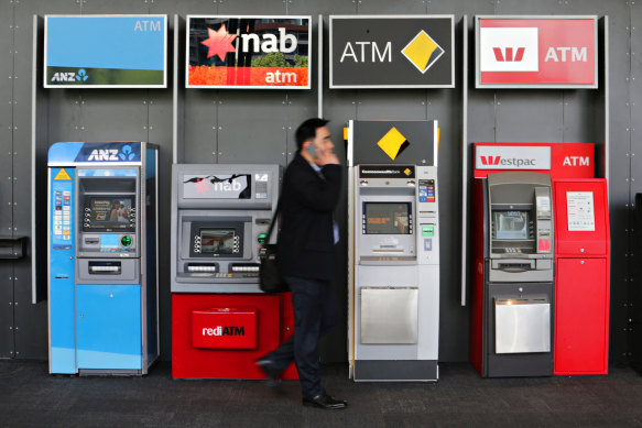 Banks have started cutting back on the number of ATMs available.