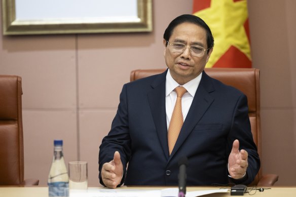 Vietnamese Prime Minister Phạm Minh Chinh.