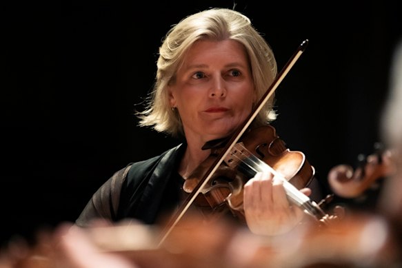 Violinist Helen Rathbone is one of the familiar faces in the Australian Chamber Orchestra.