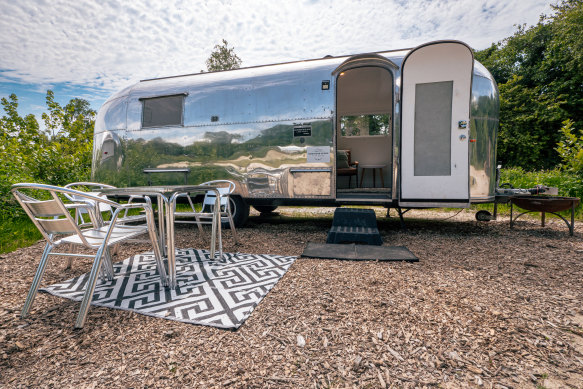 For quirk and comfort: The Airstreams would be our first choice on the next visit.