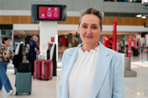 Qantas chief executive Vanessa Hudson.