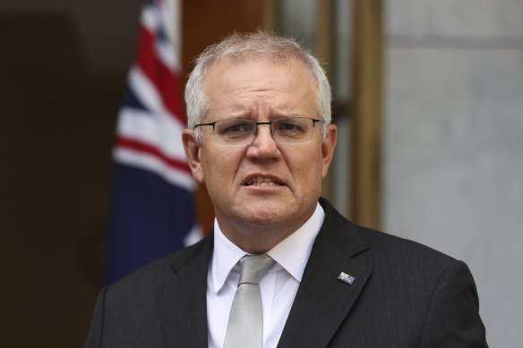 Prime Minister Scott Morrison.