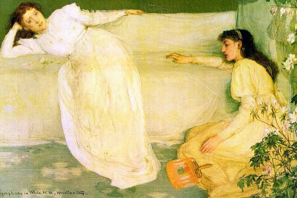Symphony in White No 3, painted by James Whistler (1834-1903)