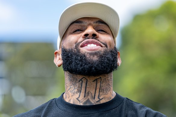 Eels star Josh Addo-Carr. 