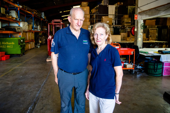 Rob and Margaret Barrie.