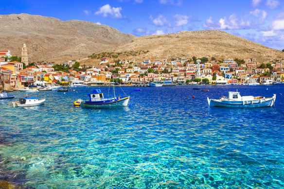 Charming Halki Island.