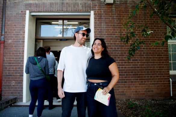 Max Mamo and Isabella Nicolaou knew they would be voting yes as soon as the referendum was announced. 