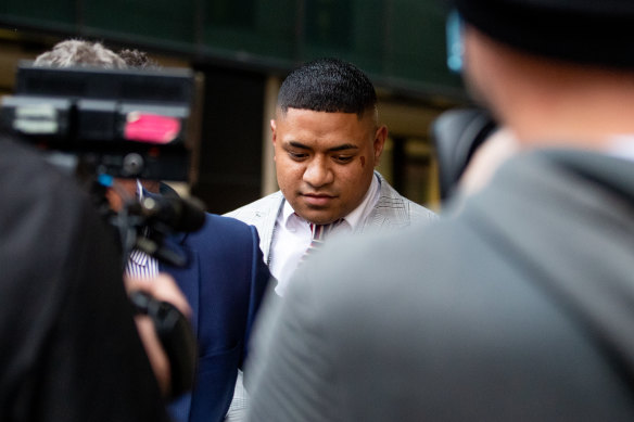 ‘#LastSupper’: NRL player Manase Fainu detained over church stabbing