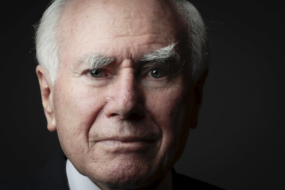 A big fan of "mateship": Former prime minister John Howard.