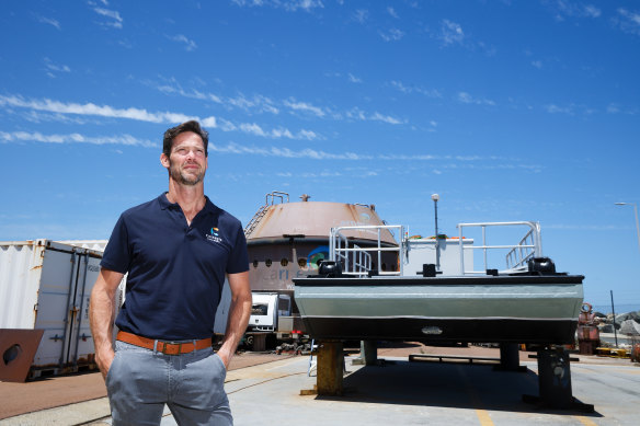 Jonathan Fievez is CEO of wave energy technology company Carnegie Clean Energy.