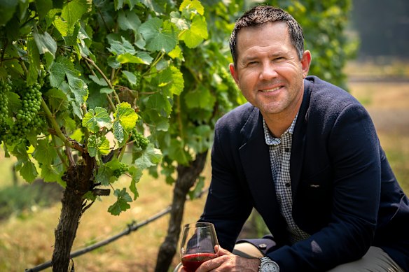 Cricket legend Ricky Ponting has successfully turned his hand to wine.