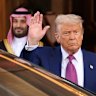 President Donald Trump and Saudi Crown Prince Mohammed bin Salman.