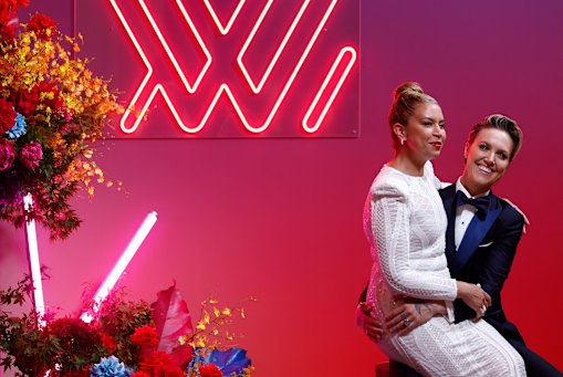 Karina Chavez and Brihony Dawson.