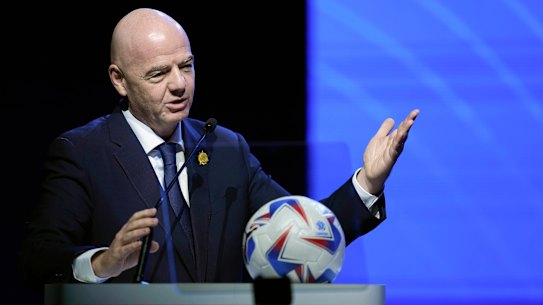 FIFA president Gianni Infantino.