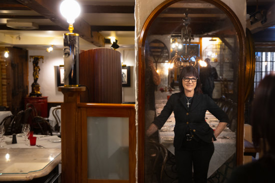 Caterina Borsato before the reopening of her basement restaurant, which has been closed for renovations after a flood.