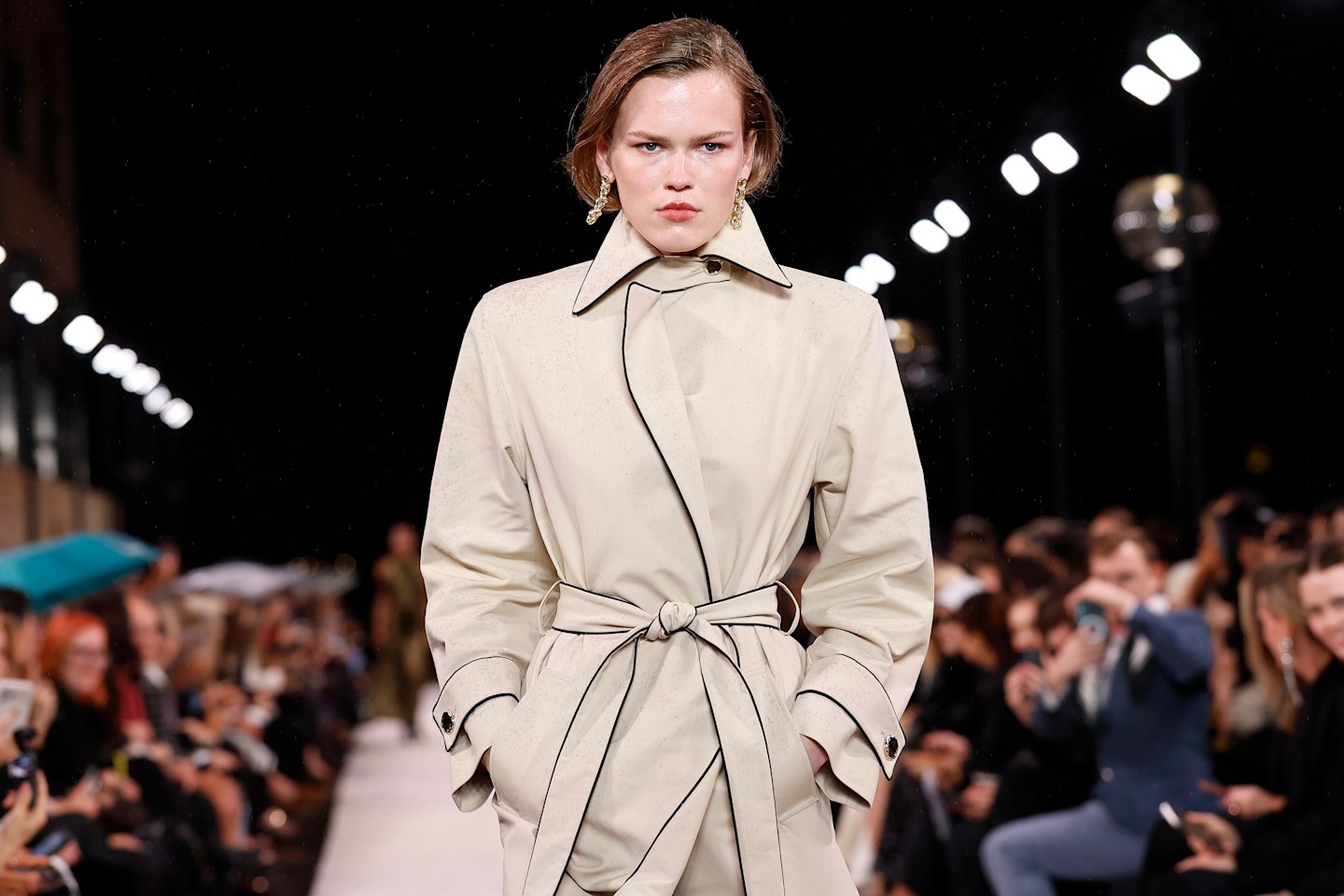 Carla Zampatti designs on display for 2026 Australian Fashion Week