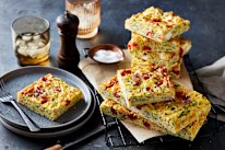 Zucchini slice.