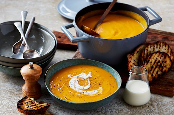 Start with a classic pumpkin soup, then take it in any direction you like.
