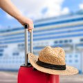 A sunhat is great for near the pool, but can be lost if the wind springs up.