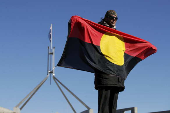 The Black Lives Matter movement has been growing in Australia. 