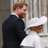 Queen misses Jubilee thanksgiving service but Meghan and Harry attend