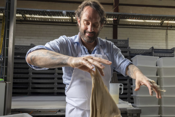 Richard Hart likes to break rules with his baking.