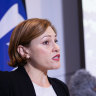 Then-deputy premier Jackie Trad in late 2018. The CCC has revealed it has spent more than $74,000 on external legal fees fighting court action brought by Trad in May last year.