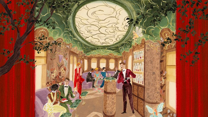 Fantasy on wheels: Baz Luhrmann, Catherine Martin design train carriage