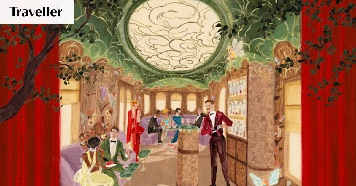 Fantasy on wheels: Baz Luhrmann, Catherine Martin design train carriage