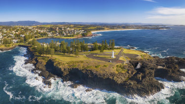 Median house prices in the local government area of Kiama reached $1,360,000, growing 81.3 per cent in the past five years to September 2021 on Domain data. It now rivals Sydney’s median house price.
 