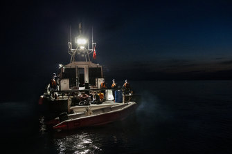 Migrants say Greece has started sending recent arrivals back to sea towards Turkey.