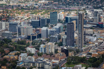 Parramatta's current skyline is set to be transformed in the next decade due to an unprecedented amount of public and private investment. 