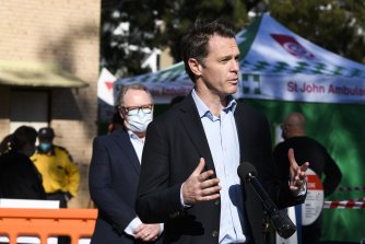 NSW Labor leader Chris Minns.