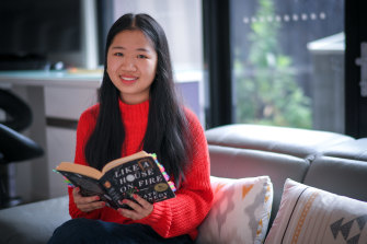 Box Hill High School student Victoria Quach got through year 12 with the support of her friends and teachers, even though she couldn’t see them in person. 