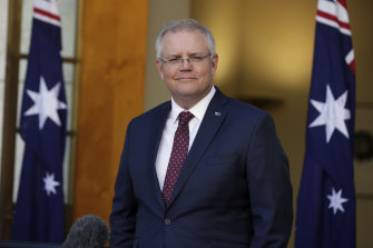 Prime Minister Scott Morrison speaks vaguely and without emotion when it comes to Indigenous issues.