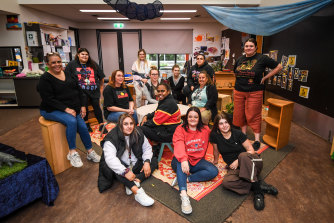 Educators at the Bubup Wilam Aboriginal Child and Family Center.