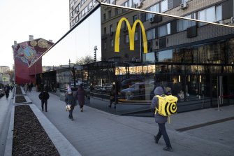 McDonald’s told investors its decision to close all 847 of its Russian stores and still pay employees is costing it $US50 million a week.