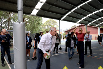 Prime Minister Scott Morrison, photographed in Sydney on Wednesday.