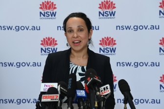 Dr Marianna Gale says a Sydney woman in her 30s has died with COVID-19. 