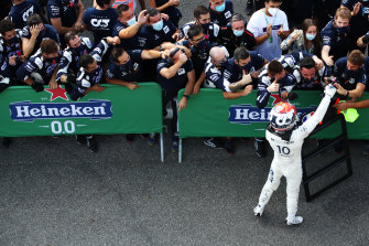 Gasly Claims Shock Italian Grand Prix Victory As Hamilton Cops Penalty