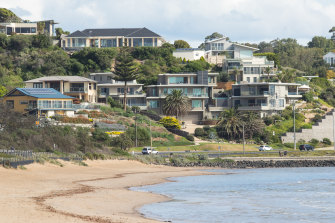 Property values in the Frankston area are higher than a year ago.