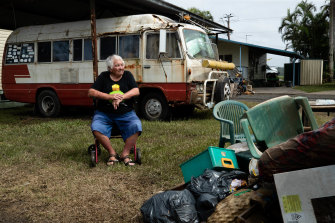 Barry Brice had been living in his bus in a caravan park in Broadwater for the last five years. The bus is ruined, his possessions destroyed, and he has no idea where he will go next.
