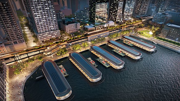 Concept images for the former Coalition government’s Circular Quay revamp. 
