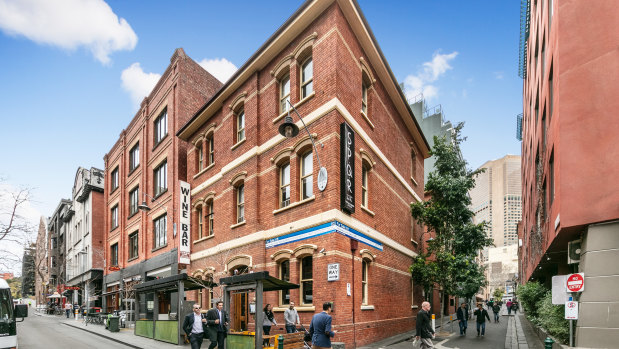 Level one of 43 Little Bourke Street is for sale.