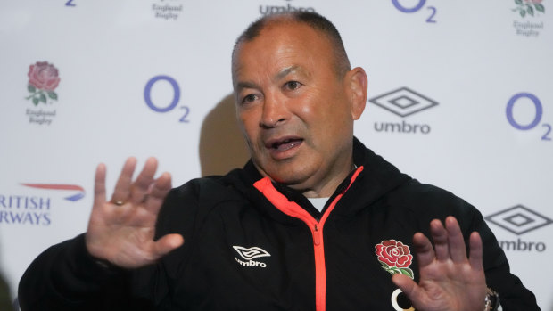 England rugby coach Eddie Jones.