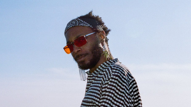 JPEGMAFIA made his Australian debut solo show in Sydney on Wednesday.