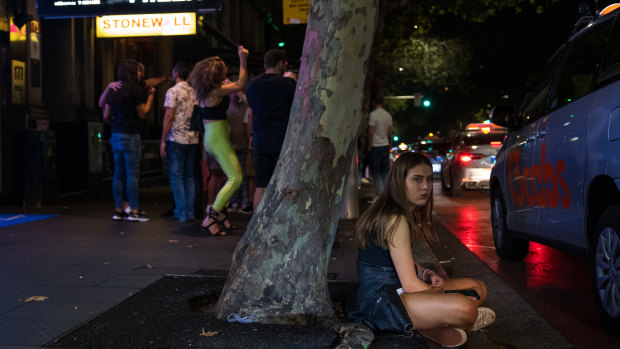 Revellers return to Oxford Street following the scrapping of the lockout laws.