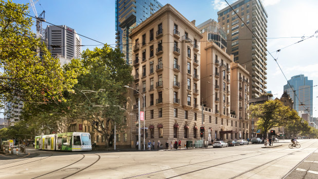 Alcaston House at 2 Collins Street in Melbourne.